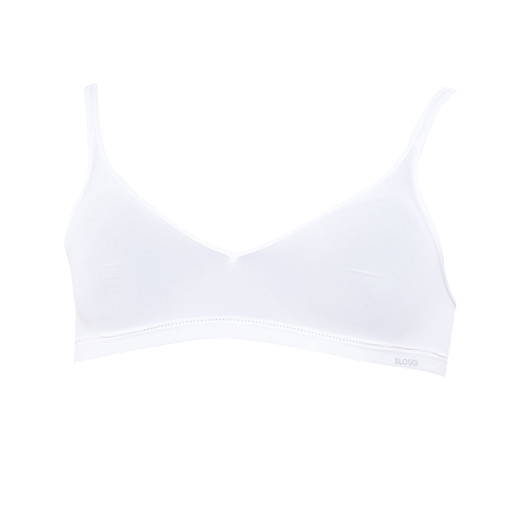 Skoliose Korsett-BH Triumph Sloggi One Size Bra weiss